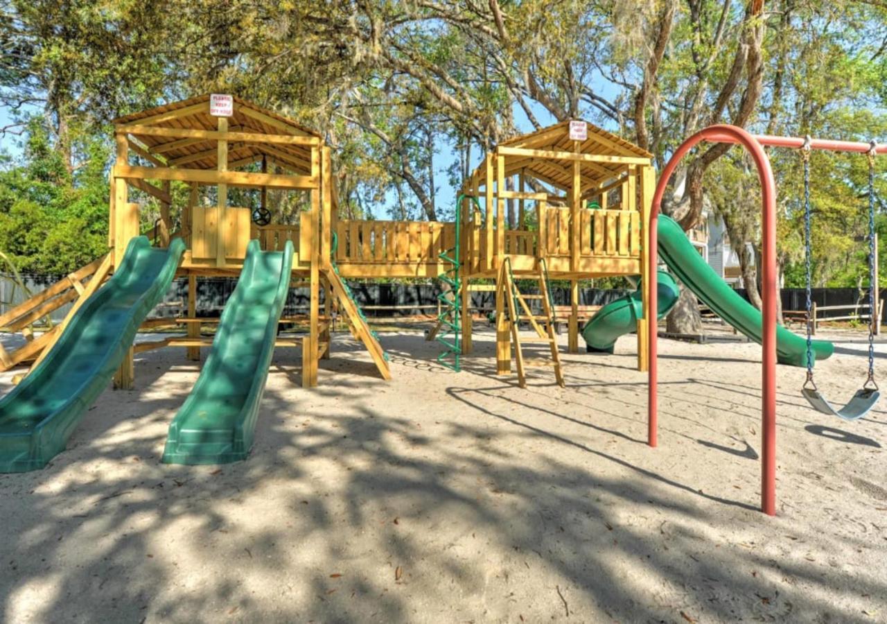 Luxury Beach Villa With Amazing Resort Amenities Biggest Pool On Hilton Head Island Hhi Beach Tennis Resort Екстер'єр фото