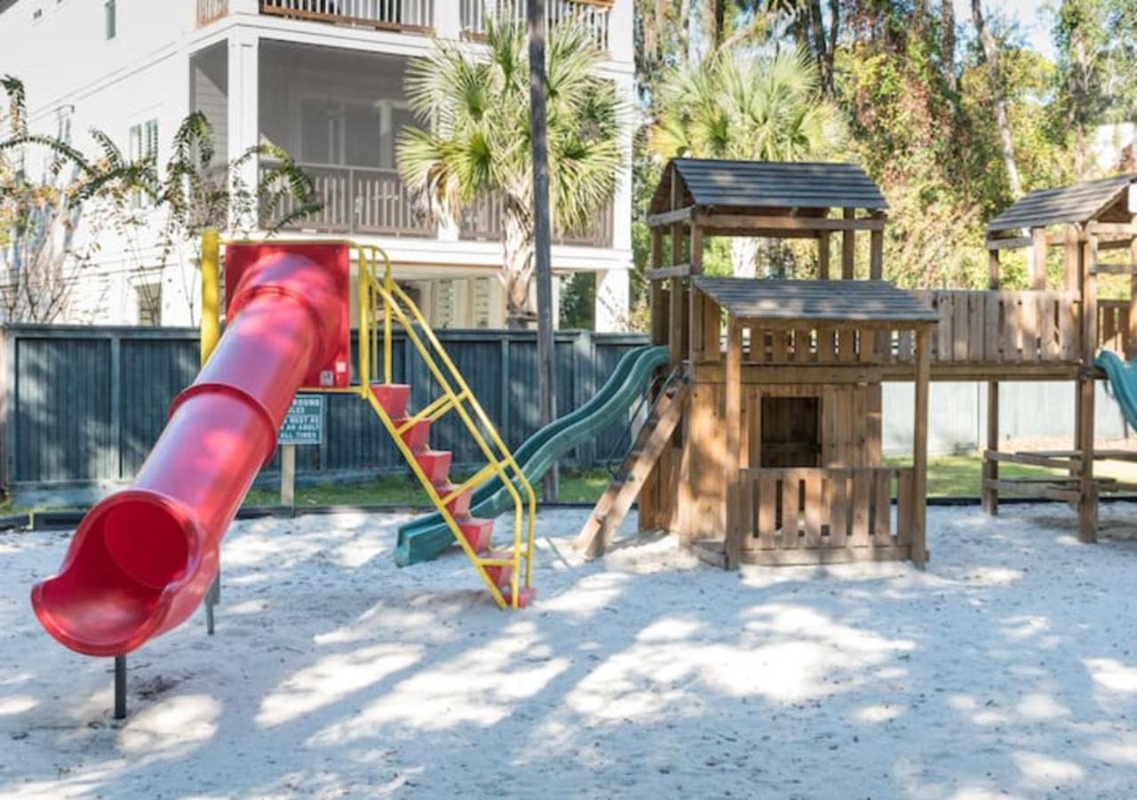 Luxury Beach Villa With Amazing Resort Amenities Biggest Pool On Hilton Head Island Hhi Beach Tennis Resort Екстер'єр фото